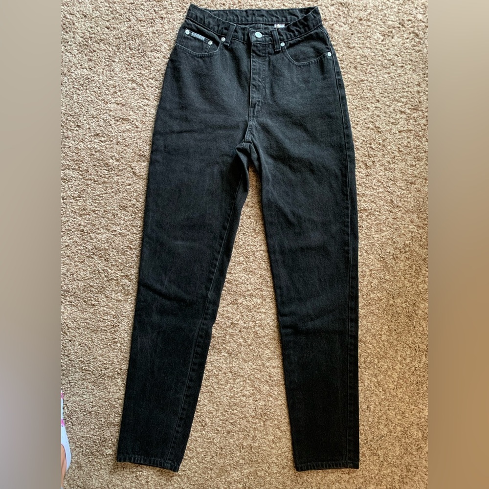 Vintage 90s NY New York high rise straight fit jeans
